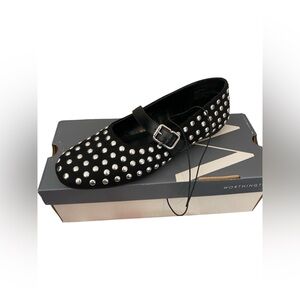 Black Studded Women's Shoe